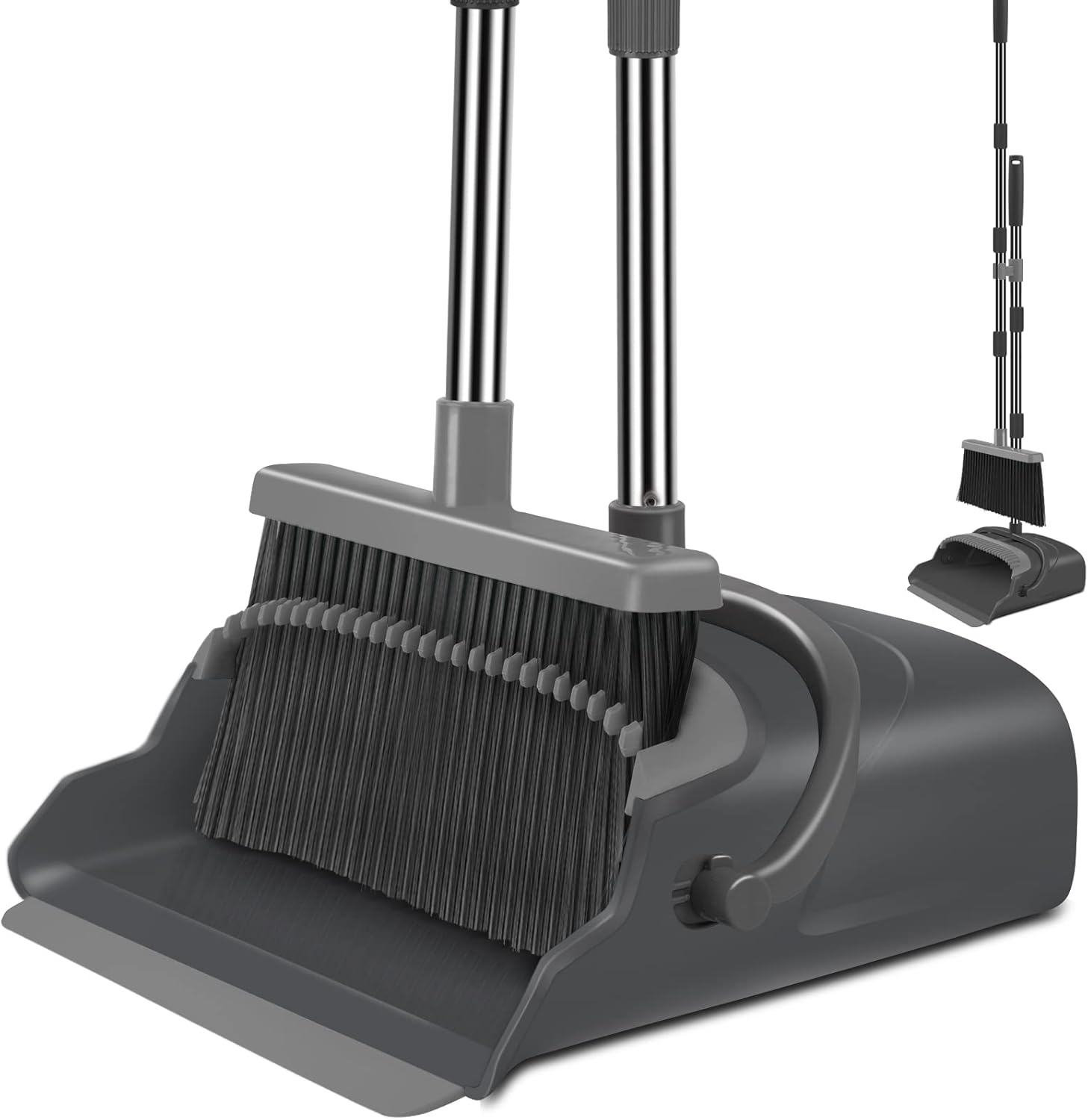 SWEEPORA™ Broom &amp; Dustpan Set