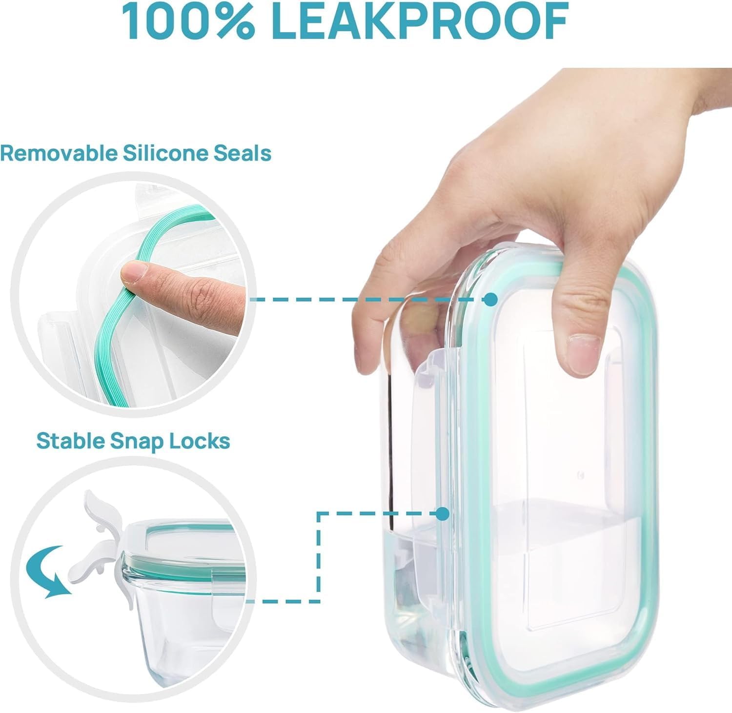 RESHORA™ Glass Food Storage Set