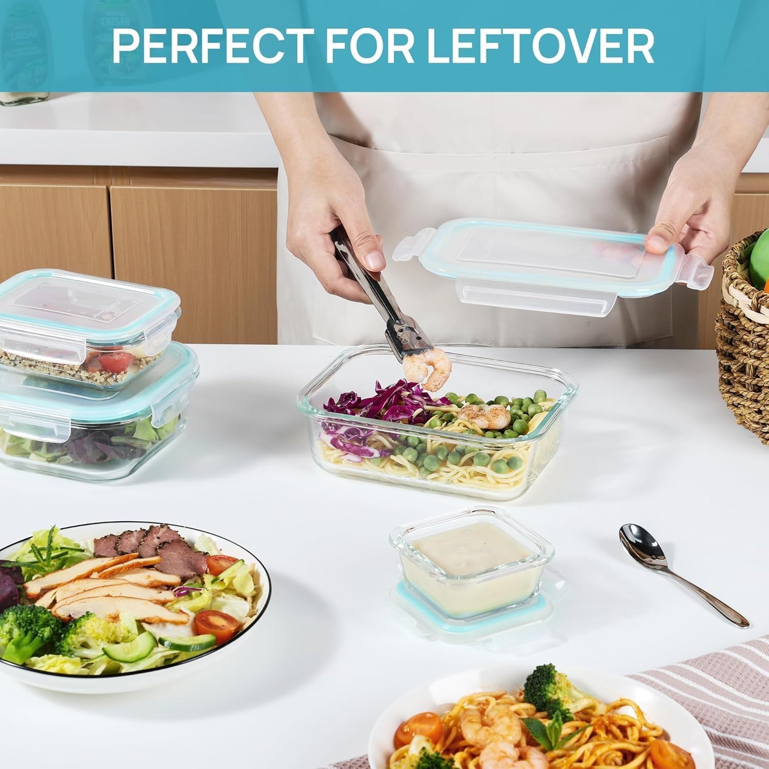 RESHORA™ Glass Food Storage Set