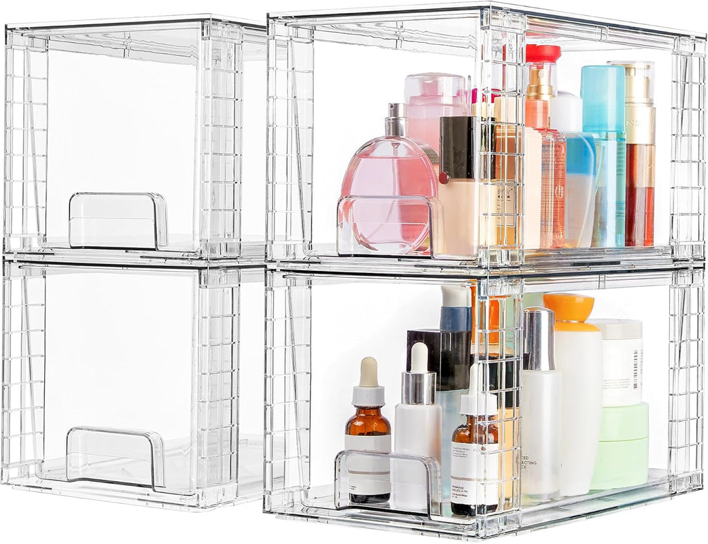 CLEARVA™ Stackable Storage Drawers