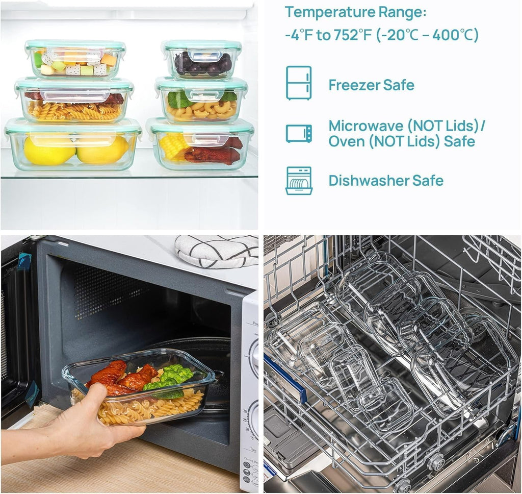 RESHORA™ Glass Food Storage Set